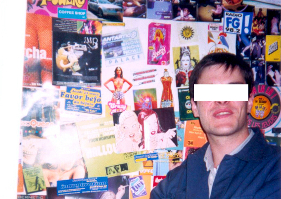 photo clubbing jp mur flyers de soirées favor before, soirées respect, super discount, radio fg, la shampouineuse, clubbing 2000